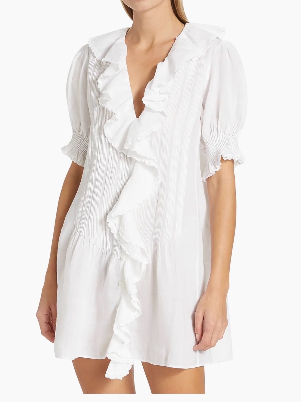 DÔEN
Piper Ruffled Minidress - Picture 7 of 7